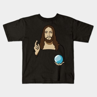 Da Vinci Salvator Mundi Kids T-Shirt